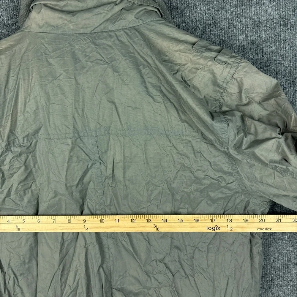 Bench Bomber Utility Jacket Windbreaker Large Mesh-Lined Gray